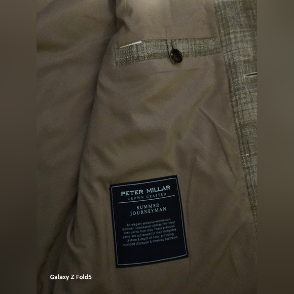 NEW Peter Millar Crown Crafted Agril  Journeyman Plaid Linen Wool Vest $600 2XL - Picture 10 of 16